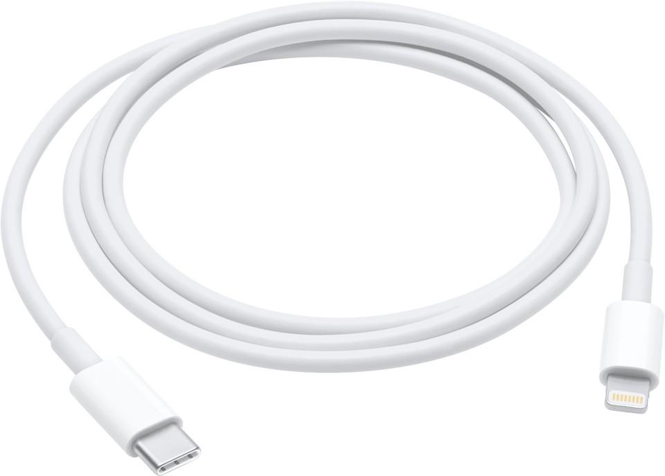 Cable Apple USB-C a Lightning Largo 1 Metro Blanco