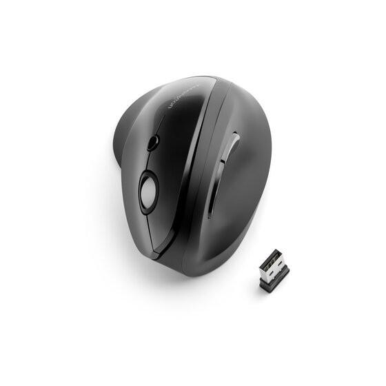 MOUSE KENSINGTON Pro Fit Ergo Vertical Wireless Mouse Black 6 buttons DPI
