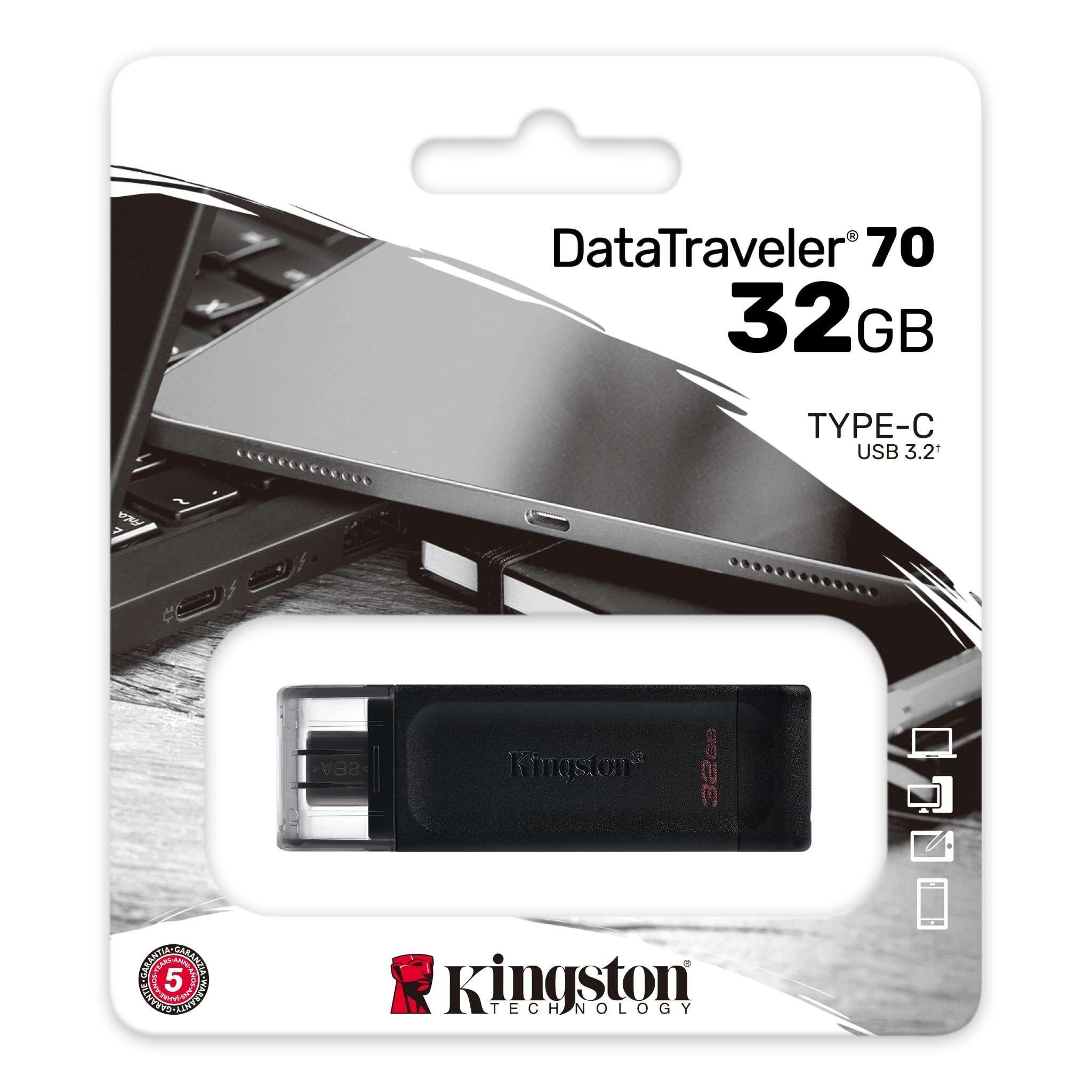 PENDRIVE USB-C 3.2 32GB KINGSTON DT 70